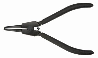 SZCZYPCE SEGERA ZEWNĘTRZNE WYGIĘTE 180MM RĄCZKI POWŁOKĄ PCV TOPEX