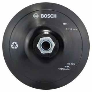 TALERZ SZLIFIERSKI Z MOCOWANIEM NA RZEPY FI 125 MM BOSCH BOSCH