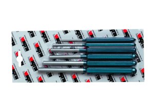 KOMPLET WYBIJAKÓW CYLINDRYCZNYCH 6SZT FI(4-5-6-7-8-10) KUŹNIA