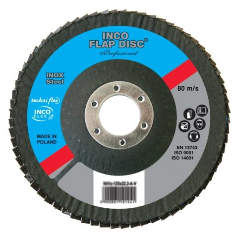 LAMELKA 95A GRANULACJA 40 115MM TECHNIFLEX