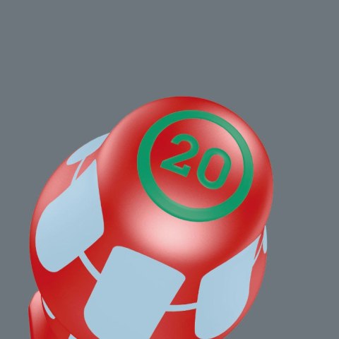 ZESTAW WKRĘTAKÓW IZOLOWANYCH KRAFTFORM, STAL NIERDZEWNA, 7CZ WERA