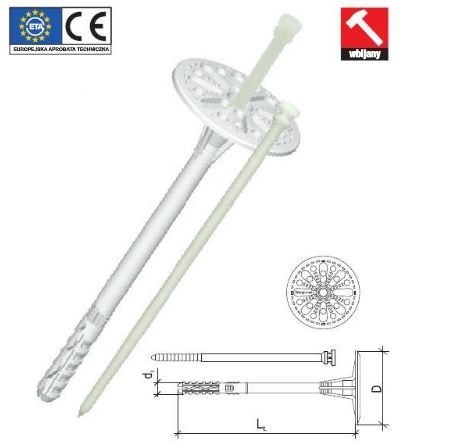 KOŁEK DO IZOLACJI TRZPIEŃ Z TWORZYWA 10*160MM UN