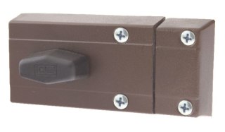 ZAMEK NAWIERZCHNIOWY Z ATESTEM TAURUS-1 BRĄZOWY LOB