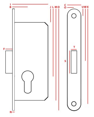 ZAMEK WPUSZCZANY JANIA 22 NA WKŁADKĘ UN