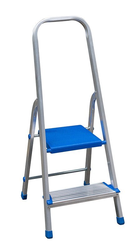 DRABINA ALUMINIOWA WOLNOSTOJĄCA 106CM 1 STOPIEŃ + PODEST DRABEX