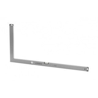KĄTOWNICA BUDOWLANA 50*100CM PION, POZIOM STOPKA ANODOWANA PRO