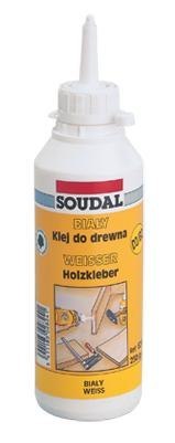 KLEJ DO DREWNA 62A 250ML BIAŁY SOUDAL