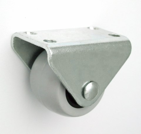 KOŁO MEBLOWE TWORZYWO+GUMA 30MM OBUDOWA STAŁA M33T UN