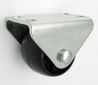 KOŁO MEBLOWE Z TWORZYWA 30MM OBUDOWA STAŁA M33B UN