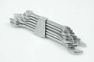 KOMPLET KLUCZY PŁASKICH 6 SZT 6-17 KOMPLET TOYA