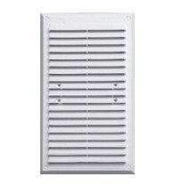 KRATKA WENTYLACYJNA Z SIATKĄ 175*295MM BIAŁA UN