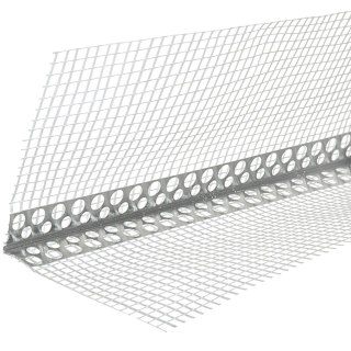 NAROŻNIK ALUMINIOWY Z SIATKĄ 70*70 - 250CM BUDMAT
