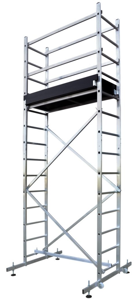 RUSZTOWANIE ALUMINIOWE JEZDNE - WCISKANE BRAKET 330 BRAKET