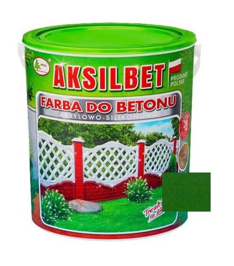 AKSILBET FARBA DO BETONU ZIELONY GN 1L AKSILBET