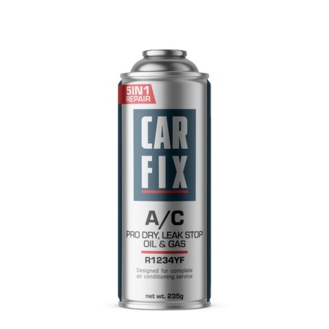 GAZ DO NAPEŁNIANIA KLIMATYZACJI 5IN1 235G R1234YF AUTA PO 17 CAR FIX