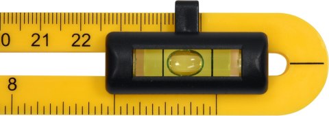 KĄTOMIERZ Z LIBELLĄ I RUCHOMYM RAMIENIEM TOYA