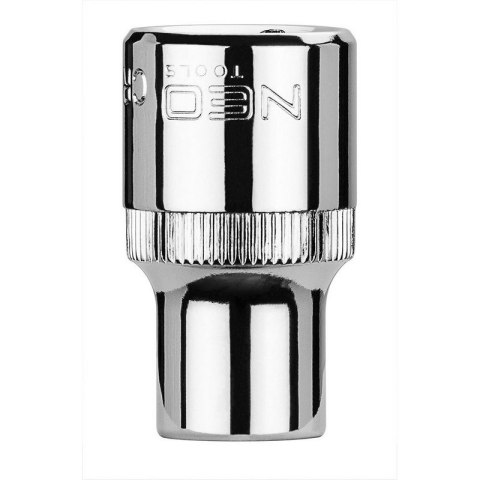 NASADKA KRÓTKA 6-KĄTNA CHROMOWANA 1/2'' 13MM NEO