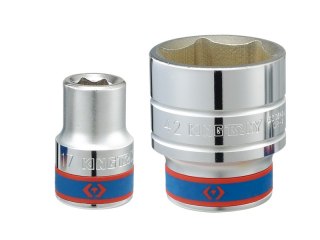 NASADKA KRÓTKA 6-KĄTNA CHROMOWANA 3/4'' 21MM KING TONY