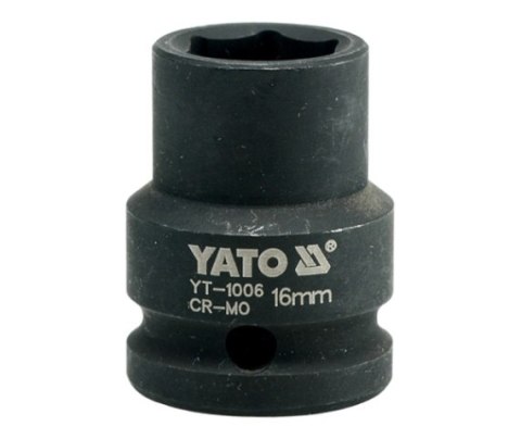 NASADKA KRÓTKA UDAROWA 6-KĄTNA 1/2'' 16MM YATO