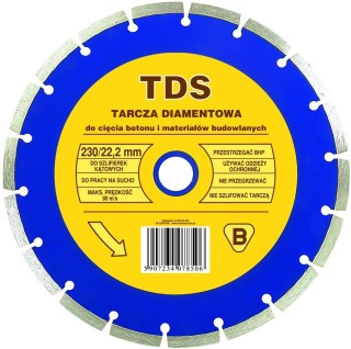 TARCZA DIAMENTOWA SEGMENTOWA TDS 115MM IN CORPORE