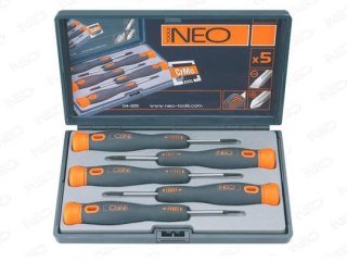 ZESTAW WKRĘTAKÓW PRECYZYJNYCH 5 SZTUK NEO