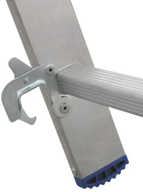 DRABINA ALUMINIOWA 2-ELEMENTOWA 421CM 9+9 SZCZEBLI DRABEX