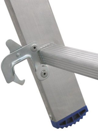 DRABINA ALUMINIOWA 2-ELEMENTOWA 533CM 11+11 SZCZEBLI DRABEX