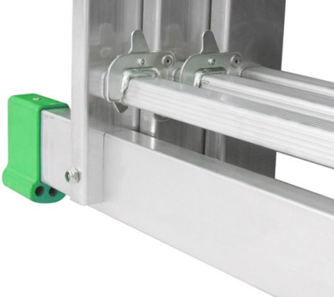 DRABINA ALUMINIOWA 3-ELEMENTOWA 420CM 7+7+7 SZCZEBLI DRABEX