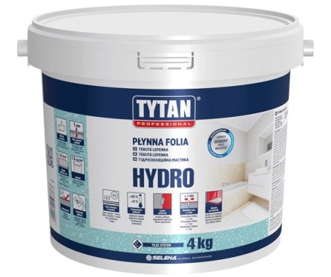 PŁYNNA FOLIA HYDRO TYTAN 4KG SZARY TYTAN