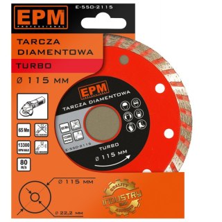 TARCZA DIAMENTOWA TURBO 230MM EPM