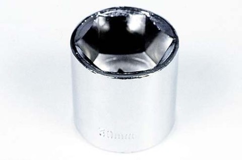 NASADKA KRÓTKA 6-KĄTNA CHROMOWANA 1/2'' 8MM TOYA