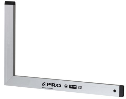 KĄTOWNICA BUDOWLANA ANODOWANA 50*100 BEZ WSKAZAŃ PRO