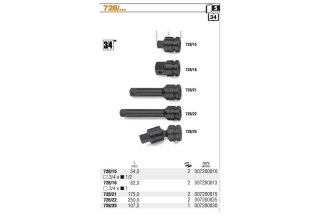 ŁĄCZNIK PRZEJŚCIOWY ZMNIEJSZAJĄCY Z 3/4'' NA 1/2'' BETA