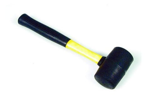 MŁOTEK GUMOWY TRZONEK WŁÓKNO 1200G VOREL