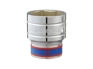 NASADKA KRÓTKA 6-KĄTNA CHROMOWANA 1/2'' 15MM KING TONY