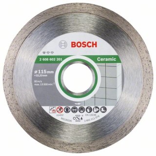 TARCZA DIAMENTOWA GŁADKA PRO-ECO 115MM BOSCH