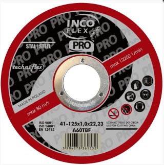 TARCZA PŁASKA T1A 400*4.0*32 A24TBF PRO TECHNIFLEX