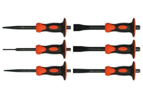 ZESTAW PRZECINAKÓW + PRZEBIJAKI KOMPLET 6 SZTUK YATO