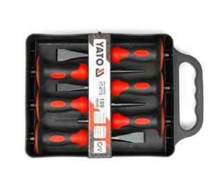 ZESTAW PRZECINAKÓW + PRZEBIJAKI KOMPLET 6 SZTUK YATO