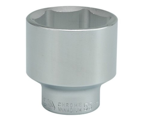 NASADKA KRÓTKA CHROMOWANA 6-KĄTNA 3/4'' 55MM YATO