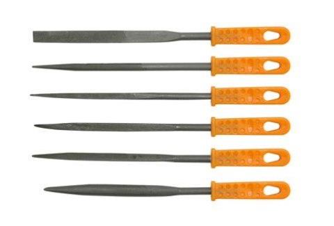 PILNIKI DO METALU IGLAKI KOMPLET 6-SZTUKOWY TOYA