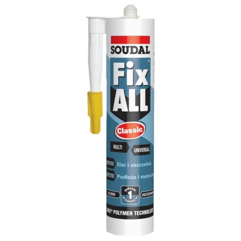 USZCZELNIACZ HYBRYDOWY FIX ALL FLEXI CZARNY 290ML SOUDAL