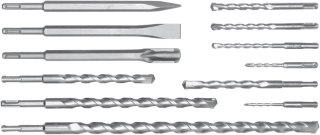 ZESTAW DŁUT+WIERTŁA SDS+ 12 CZĘŚCI VOREL