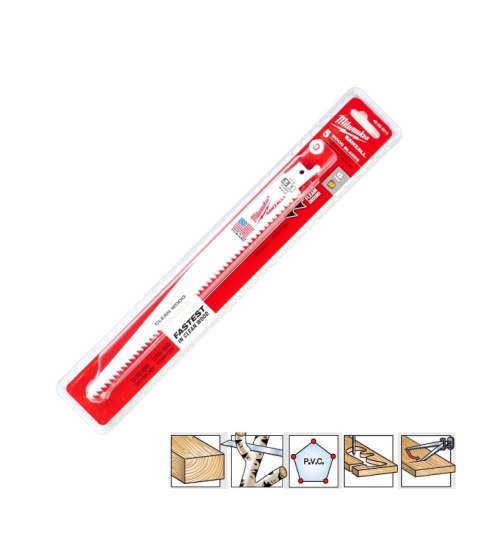 BRZESZCZOT DO PIŁY SZABLASTEJ 230*6 TORCH 5SZT MILWAUKEE