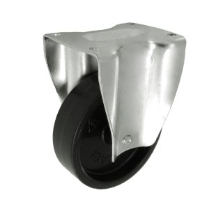 KOŁO MEBLOWE Z TWORZYWA 72MM OBUDOWA STAŁA M73B UN