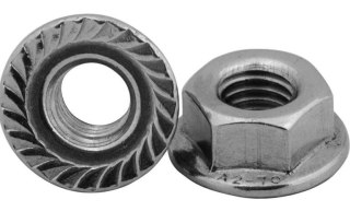 NAKRĘTKA Z KOŁNIERZEM ZĄBKOWANA A2 DIN 6923 M10 UN