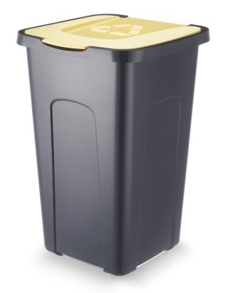 POJEMNIK NA ODPADY SORTA ŻÓŁTY 50L UN