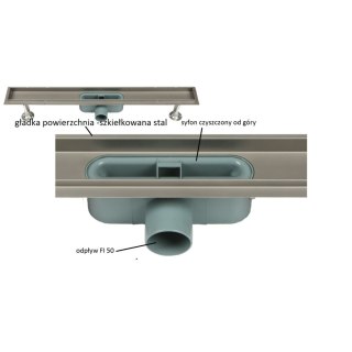 RYNNA ODPŁYWU LINIOWEGO L-650 UN