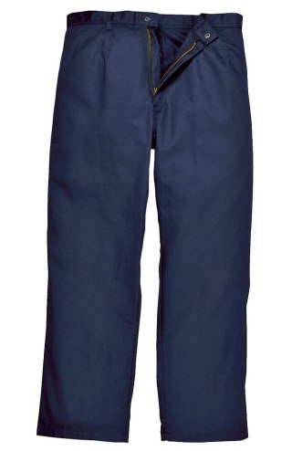 SPODNIE OCHRONNE SPAWALNICZE DO PASA GRANATOWE BIZWELD L PORTWEST