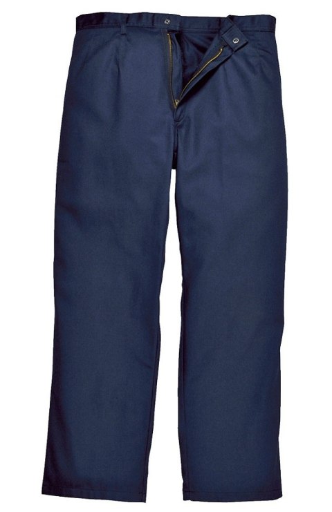 SPODNIE OCHRONNE SPAWALNICZE DO PASA GRANATOWE BIZWELD XXL PORTWEST